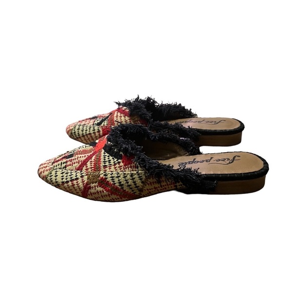 FREE PEOPLE Newport Fabric Mule Slides Size 8 - Picture 3 of 8